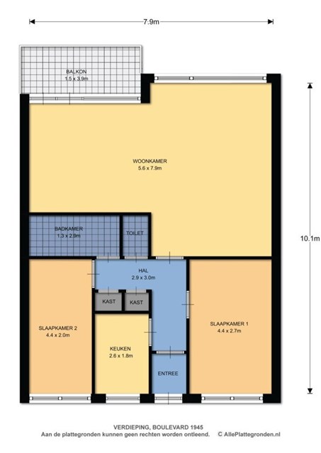 Foto 2: Enschede - Boulevard 1945 - Foto 2