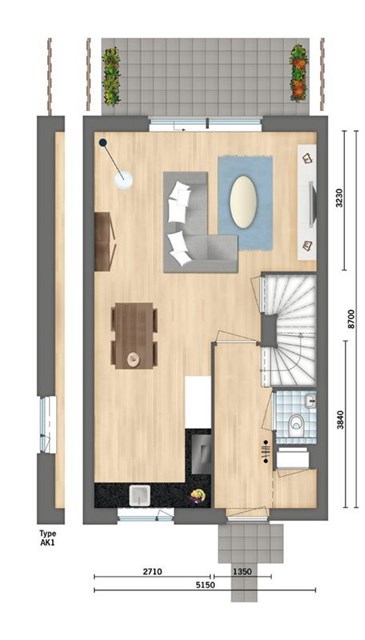 Foto 2: Maastricht - Menuetstraat - Foto 2