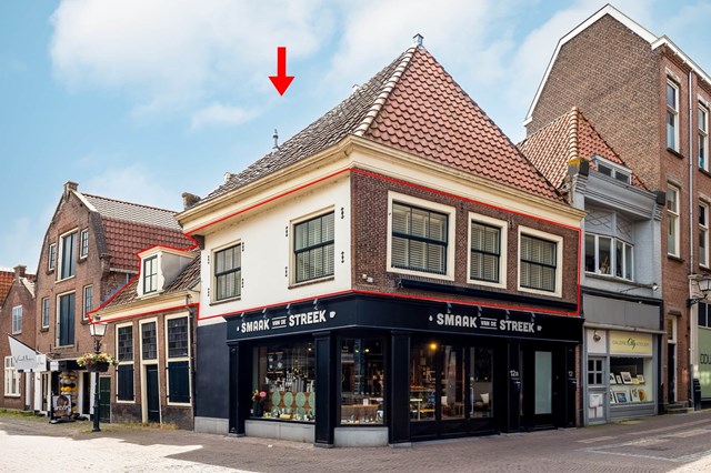 Foto 1: Hoorn (NH) - Nieuwsteeg - Foto 1