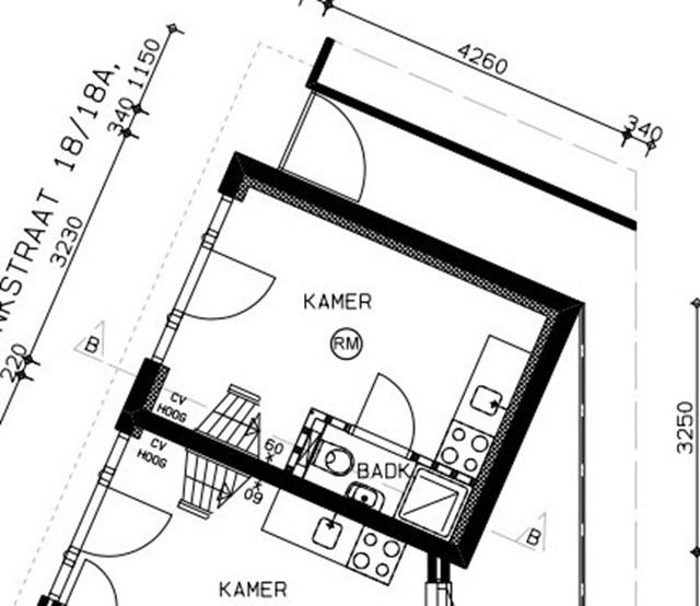 Foto 2: Utrecht - Bakhuizen van Den Brinkstraat - Foto 2