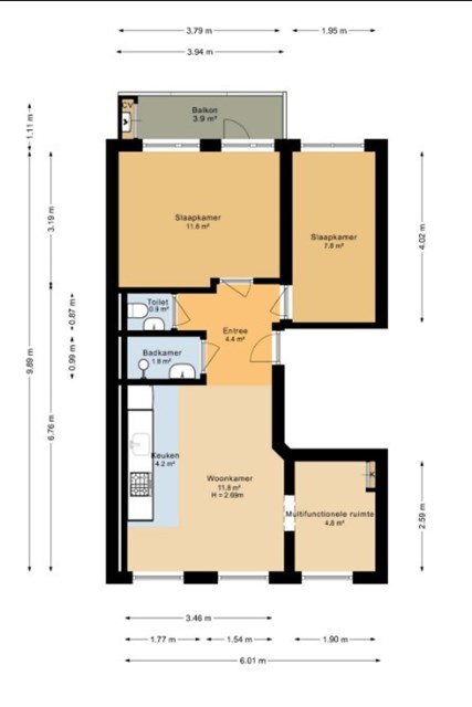 Foto 2: Amsterdam - Van Bossestraat - Foto 2