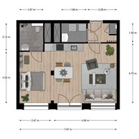 Delft, Houttuinen, zelfstandige studio - foto 5