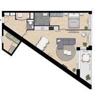 Amsterdam, Hellingbaan, 2-kamer appartement - foto 6