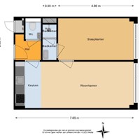 Breda, Karnemelkstraat, portiekflat - foto 6
