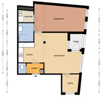 Bergen op Zoom, Kettingstraat, 2-kamer appartement - foto 4