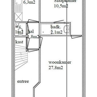 Eindhoven, St Gerarduslaan, 2-kamer appartement - foto 2