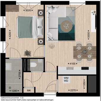 Tilburg, Frederikstraat, 2-kamer appartement - foto 2