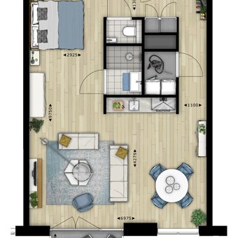 Eindhoven, Philitelaan, 2-kamer appartement - foto 2