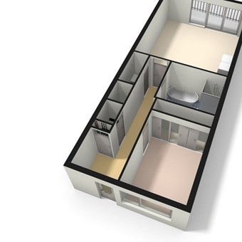 Amsterdam, Carolina macgillavrylaan, 2-kamer appartement - foto 3