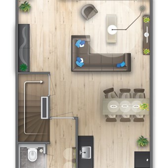 Tilburg, Jac van Vollenhovenstraat, hoekwoning - foto 2