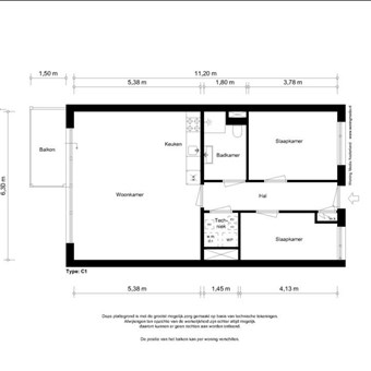 Amersfoort, Marie Vierdagstraat, 3-kamer appartement - foto 2
