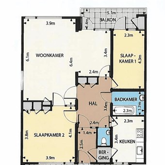 Arnhem, Kluizeweg, 3-kamer appartement - foto 2
