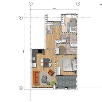 Terneuzen, Noordstraat, 3-kamer appartement - foto 2