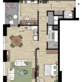 Eindhoven, Philitelaan, 3-kamer appartement - foto 2