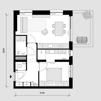 Amsterdam, Faas Wilkesstraat, 2-kamer appartement - foto 2