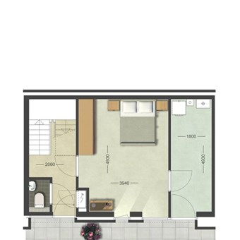 Emmen, Houtweg, 4-kamer appartement - foto 2