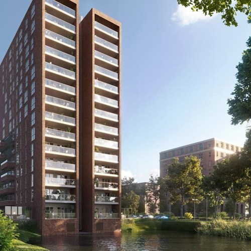 Alkmaar, Albertina Agnesstraat, portiekflat - foto 1