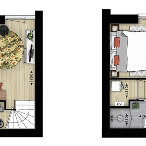 Tilburg, Lariksplaats, 2-kamer appartement - foto 1